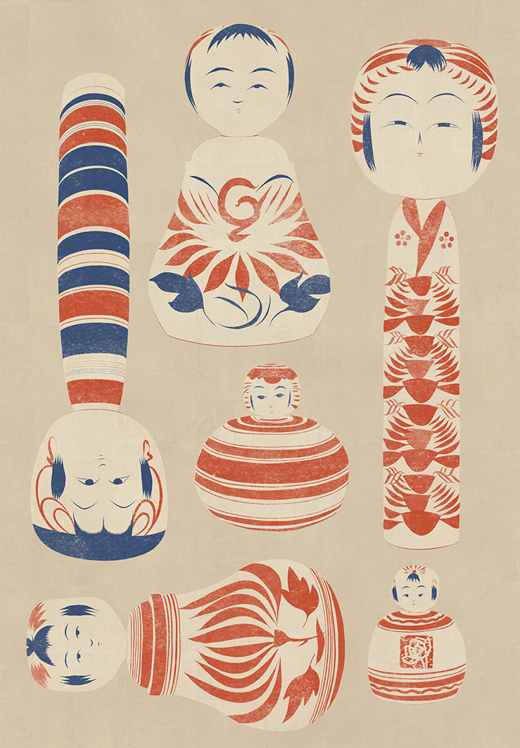 Kokeshi collecting